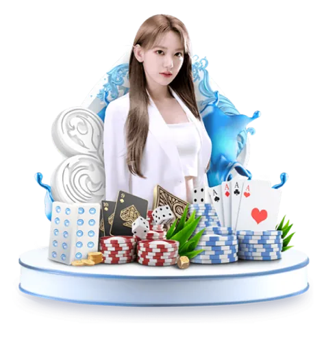 Bàn Roulette với chip và bánh xe quay.